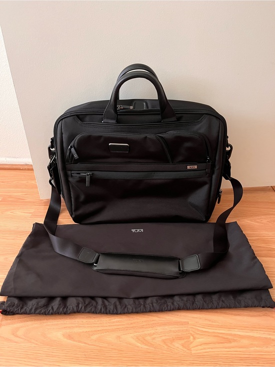 Tumi Other - NWOT Tumi Alpha 3 Compact Large Laptop Briefcase 2603114D4 + Dust Bag